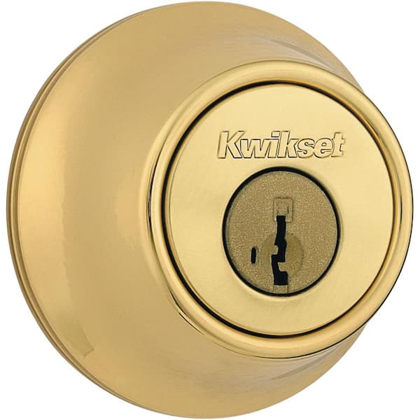 660 Polished Brass Single Cylinder Deadbolt featuring SmartKey Security and Microban Technology (96600-747) 660 Polished Brass Single Cylinder Deadbolt featuring SmartKey Security and Microban Technology (96600-747)